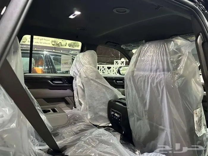 جمس يوكون 2025 اسود بدون دبل خليجي YUKON 17