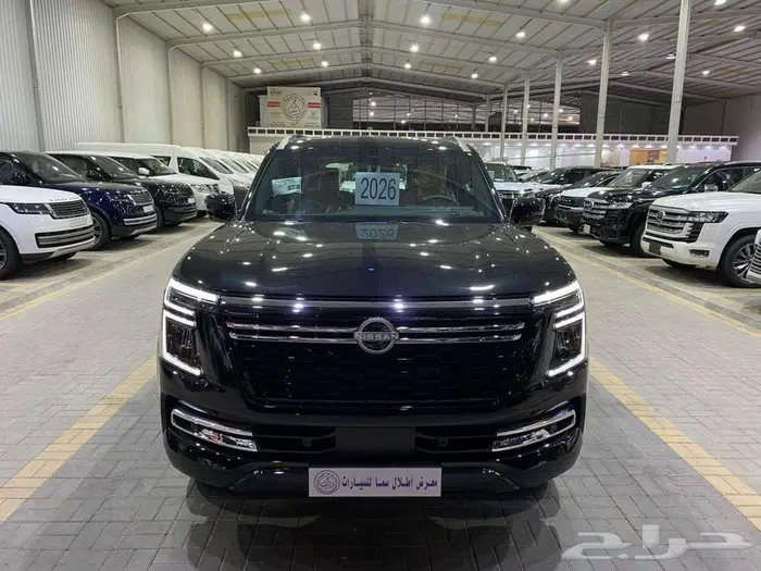 نيسان باترول بلاتنيوم 2026 اسود توين تربو خليجي 0