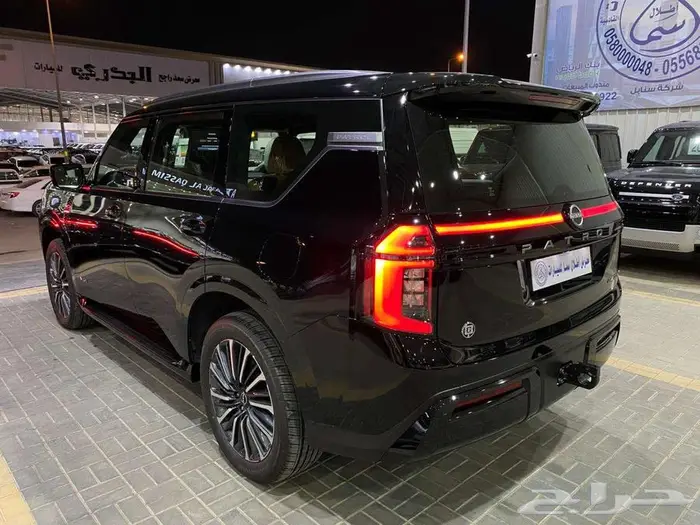 نيسان باترول بلاتنيوم 2026 اسود توين تربو خليجي 13