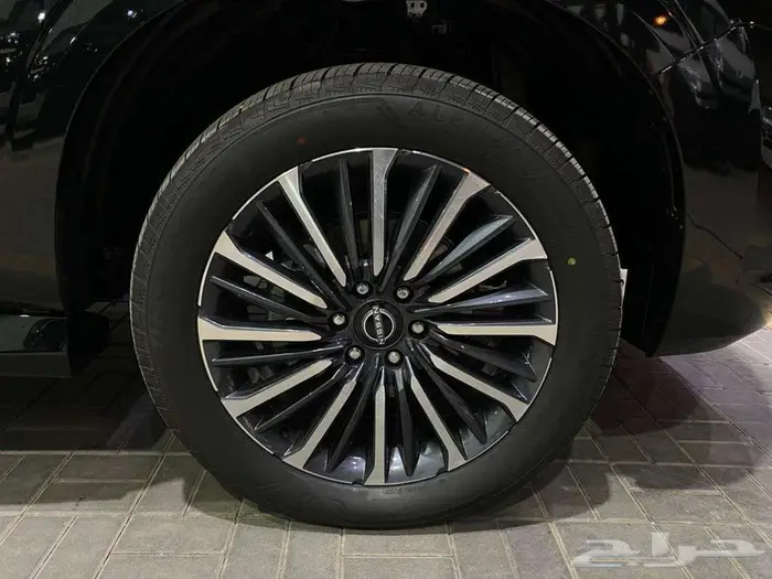 نيسان باترول بلاتنيوم 2026 اسود توين تربو خليجي 16