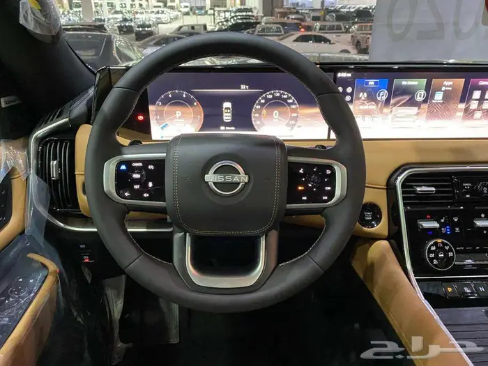 نيسان باترول بلاتنيوم 2026 اسود توين تربو خليجي 25