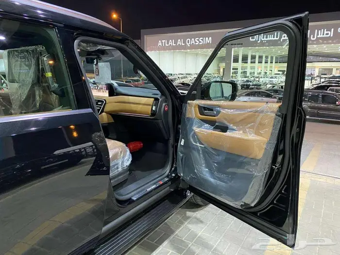 نيسان باترول بلاتنيوم 2026 اسود توين تربو خليجي 27