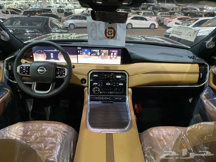 نيسان باترول بلاتنيوم 2026 اسود توين تربو خليجي 41