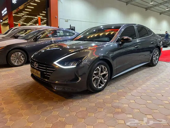 هيونداي سوناتا 2021 مستورد بنزين شاشة كاميرا نقاط عمياء 0