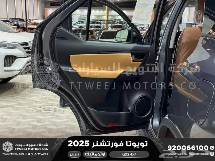 فورتشنر 2.7 دبل 4 سلندر رمادي بنزين 2025 كاش وتقسيط بنوك 22