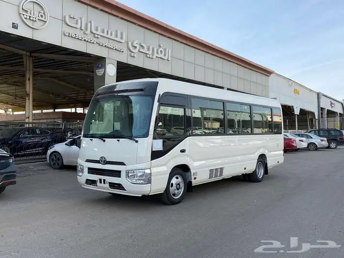 تويوتا كوستر موديل 2025باص 23 راكب ديزل4 سلندر لدى الفريدي 0