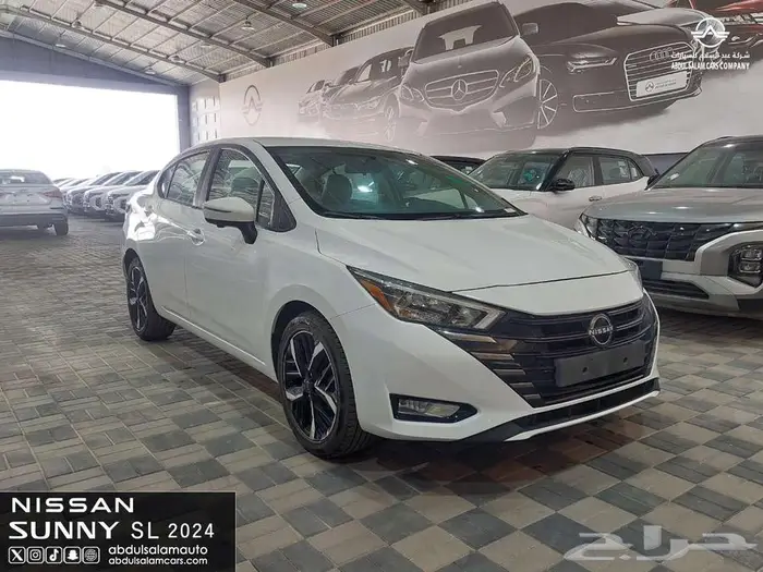 نيسان صني اعلى فئه الشكل الجديد SL 2024 كاش وتمويل بنوك 2