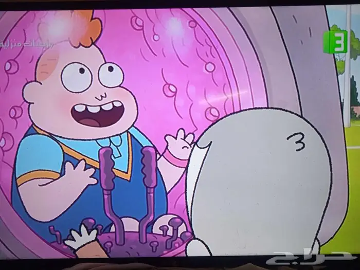 للبيع شاشه 55 كلاس LED يوجد خط خفيف عادي لست سمارت 1