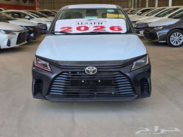 تويوتا يارس نص فل 2026 اقل سعر كاش واقساط 0