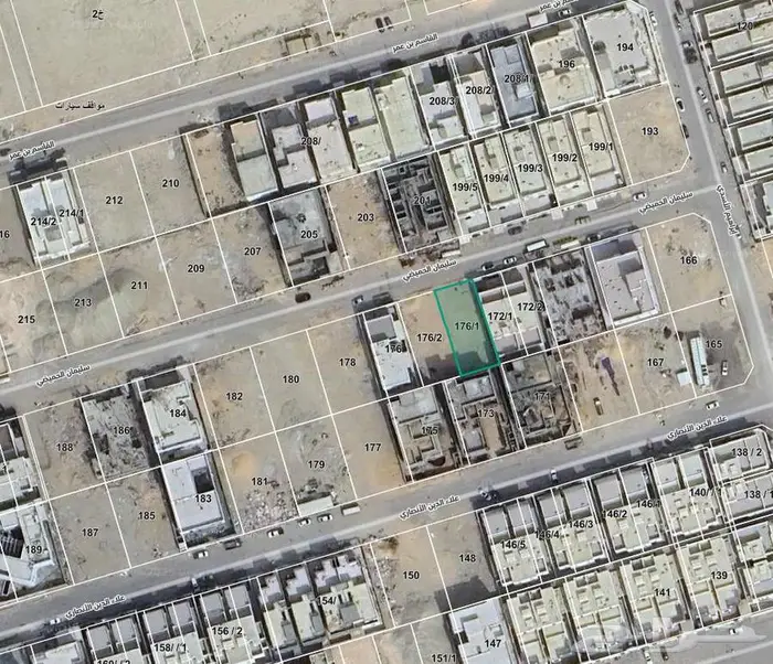 أرض سكنية للبيع حي الحزام الأخضر   الأحساء 0