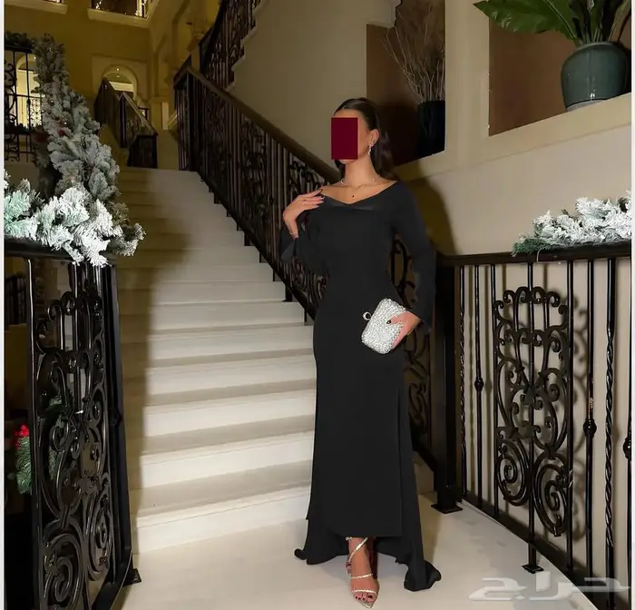 فستان اسود 0