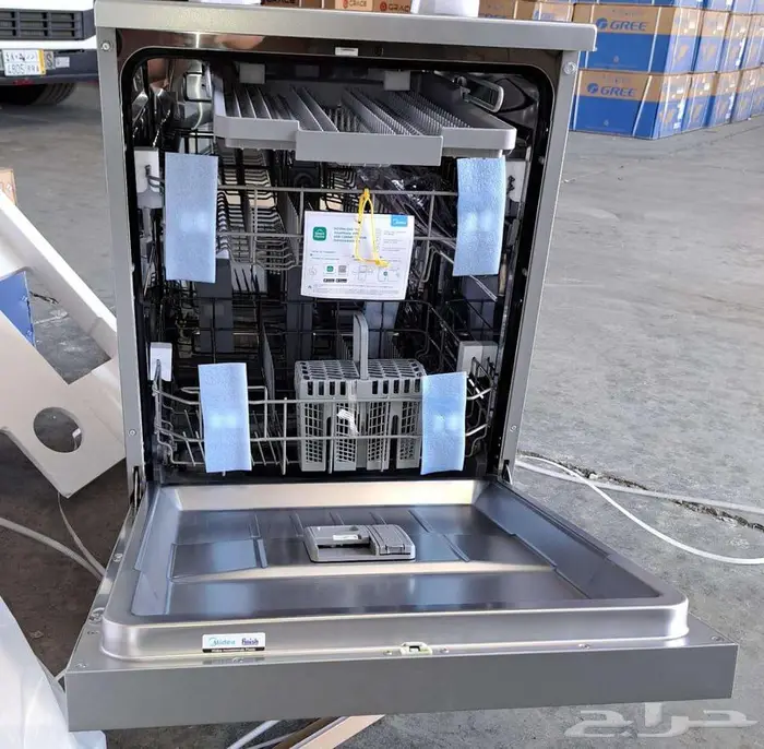 غساله صحون ميديا 10 برامج واي فاي 3 ارفف 16 مكان 15