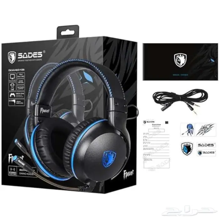 باقة القيمرز سماعة رأس سلكية سيدس   يد تحكم Xbox اللاسلكية 3