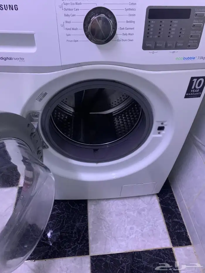 غسالة سامسونج 7 Kg   بوتاجاز 4 شعلة 2