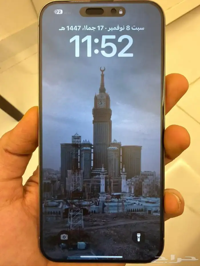 ايفون 15 بروماكس تيتانيوم طبيعي 256 بطارية 89 1