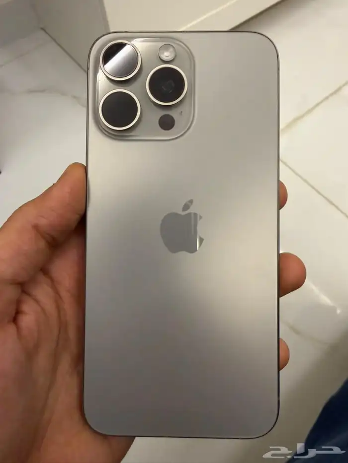 ايفون 15 بروماكس تيتانيوم طبيعي 256 بطارية 89 0