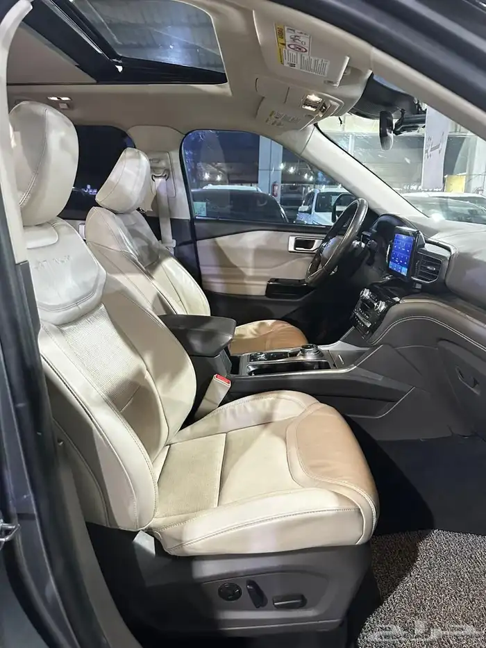 فورد اكسبلور رصاصى 2021 بنزين بطاقة جمركية وارد كوريا 6