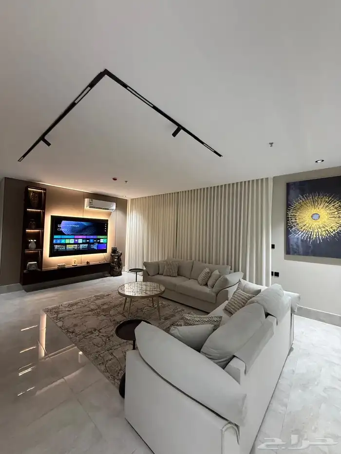 شقه مفروشه (3) غرف نوم وصاله بالحي العاشر بالضاحيه 1