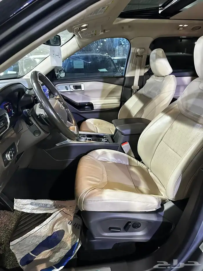 فورد اكسبلور رصاصى 2021 بنزين بطاقة جمركية وارد كوريا 8