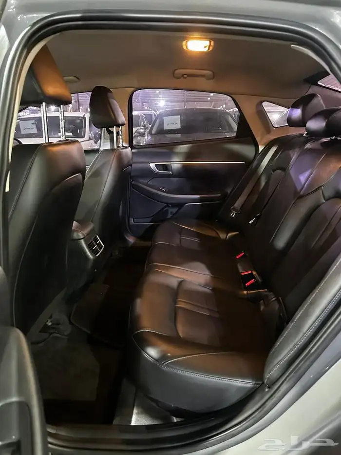 هيونداي سوناتا رصاصي 2020 بنزين وارد كوريا 8