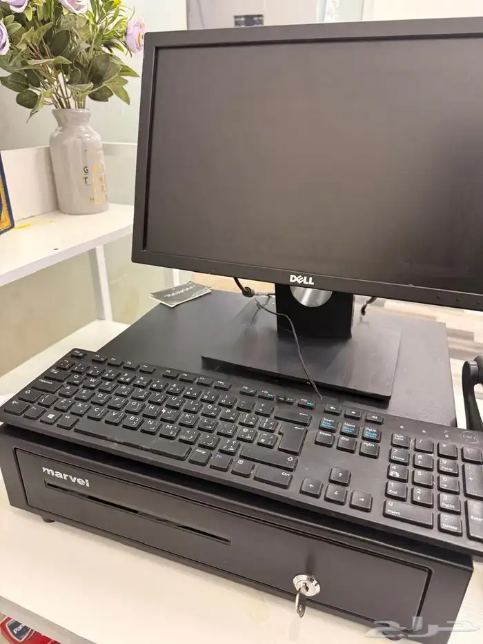 كاشير للبيع بجميع ملحقاته  البرنامج 3