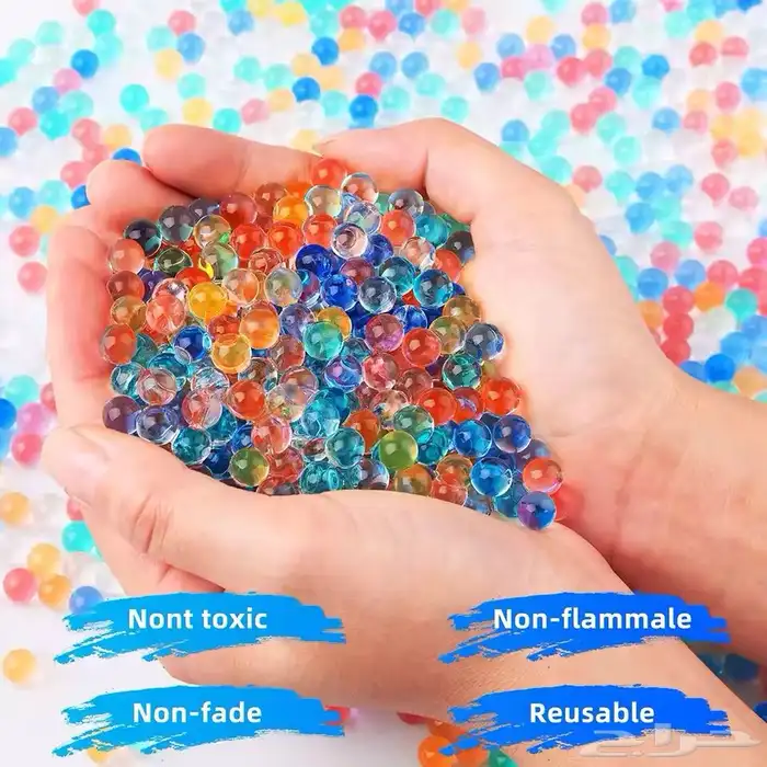 خرز الاوربيز - طلقات اوربيز مائية ملونة 6
