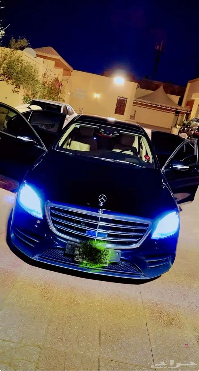مرسيدس S560 جفالي نظيف مره علئ الشرط فحصه كله وكاله 1