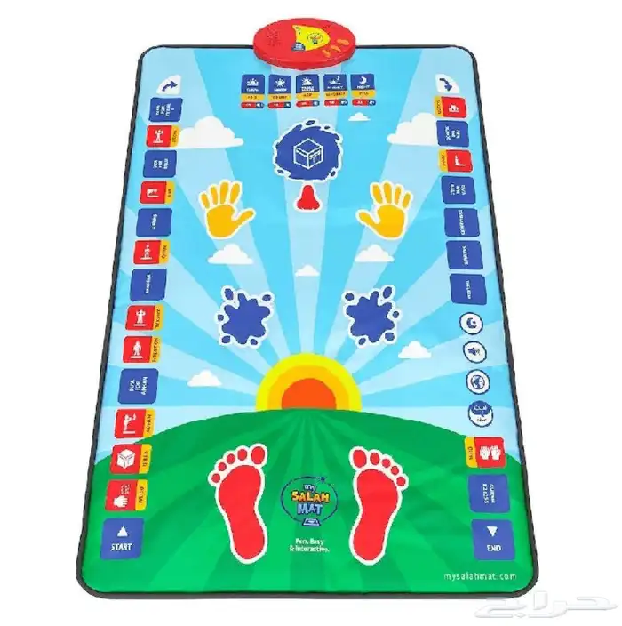 سجادة تعليم الصلاة للأطفال - سجاده الصلاه التعليمية 6