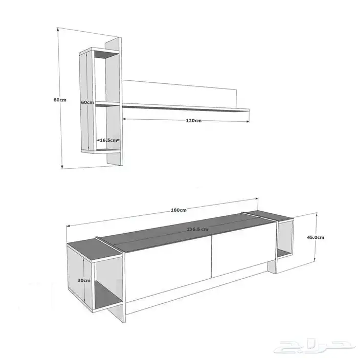طقم طاولات مودرن اسود رخامي مع ذهبي 7