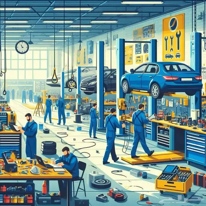 ورشه متنقله لي صيانه جميع السيارات 1