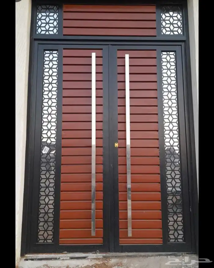 حداد ابوب شبكيك حديد زيجاج سكريت ابوب دكيور حديد 3