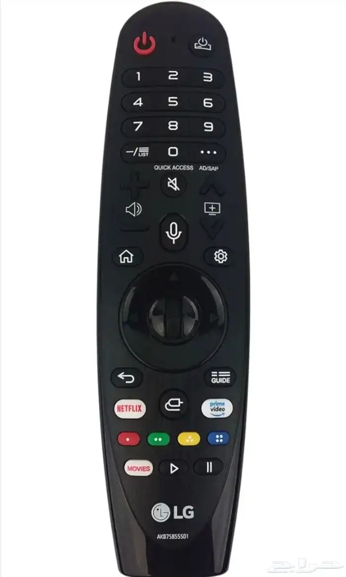 ريموت LG الأصلي ماجيك AKB75855501 (MR20GA)   إصدار جديد مع خ 0