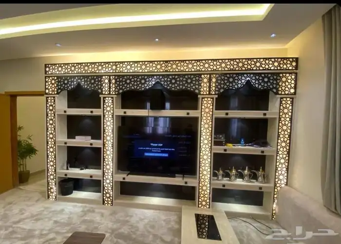 مشبات خشب تيكورات 8