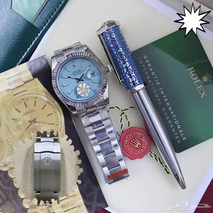 عرض خاص ساعه وقلم رجالي   عروضنا مستمره   جديد الساعات 5