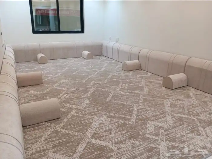 مساند خشب وا سفنج كنب مجلس تفصيل وا تنجيد ستائر ويفي.. 2