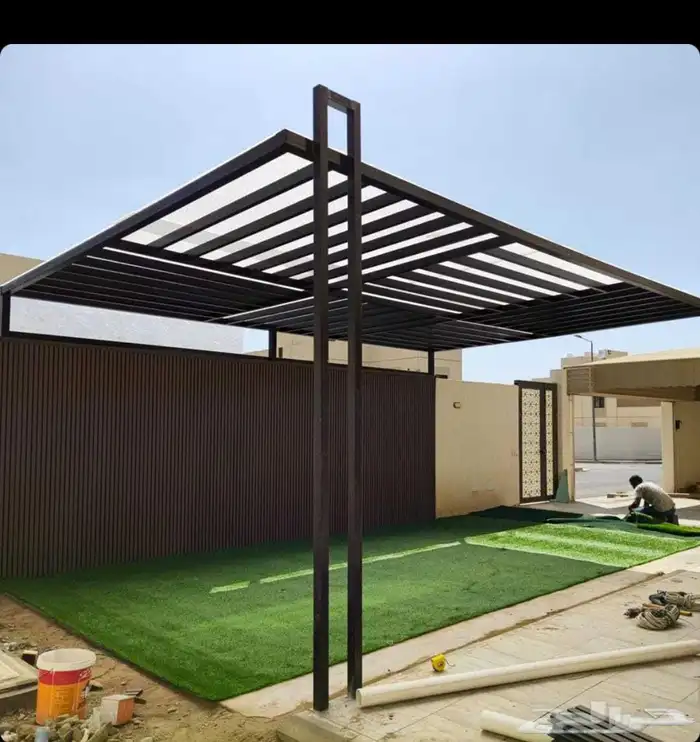 حداد ابوب شبكيك حديد زيجاج سكريت ابوب دكيور حديد 6