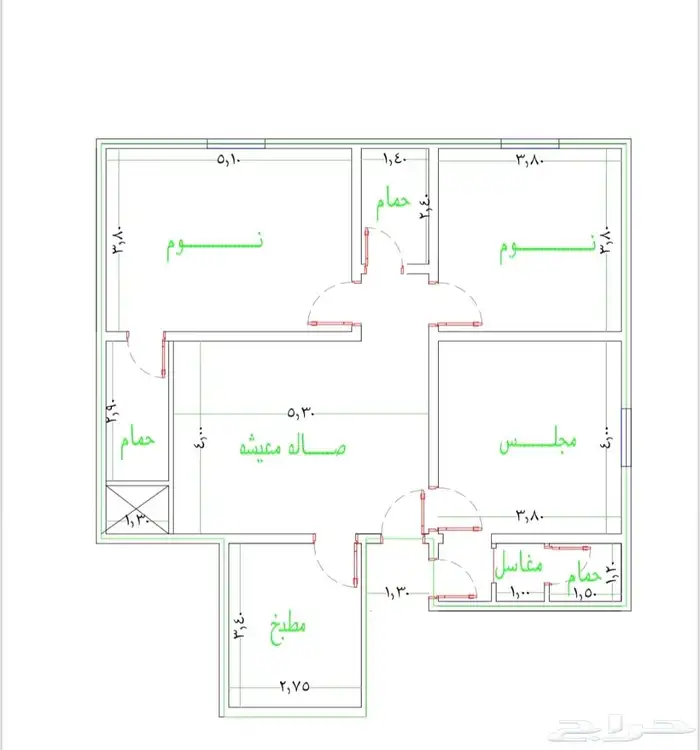 حي النزهه غرفتين وثلاث غرف وأربع غرف بأسعار تبدأ من 290 الف 8