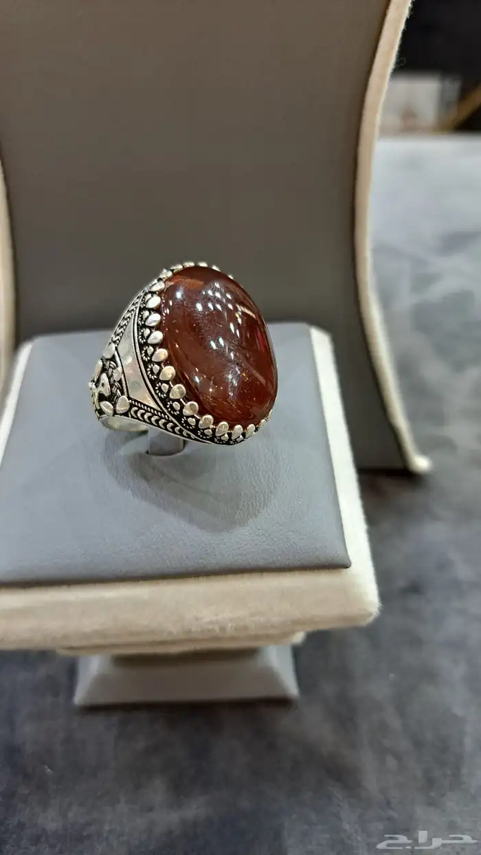 خواتم فضه عقيق يمني 6