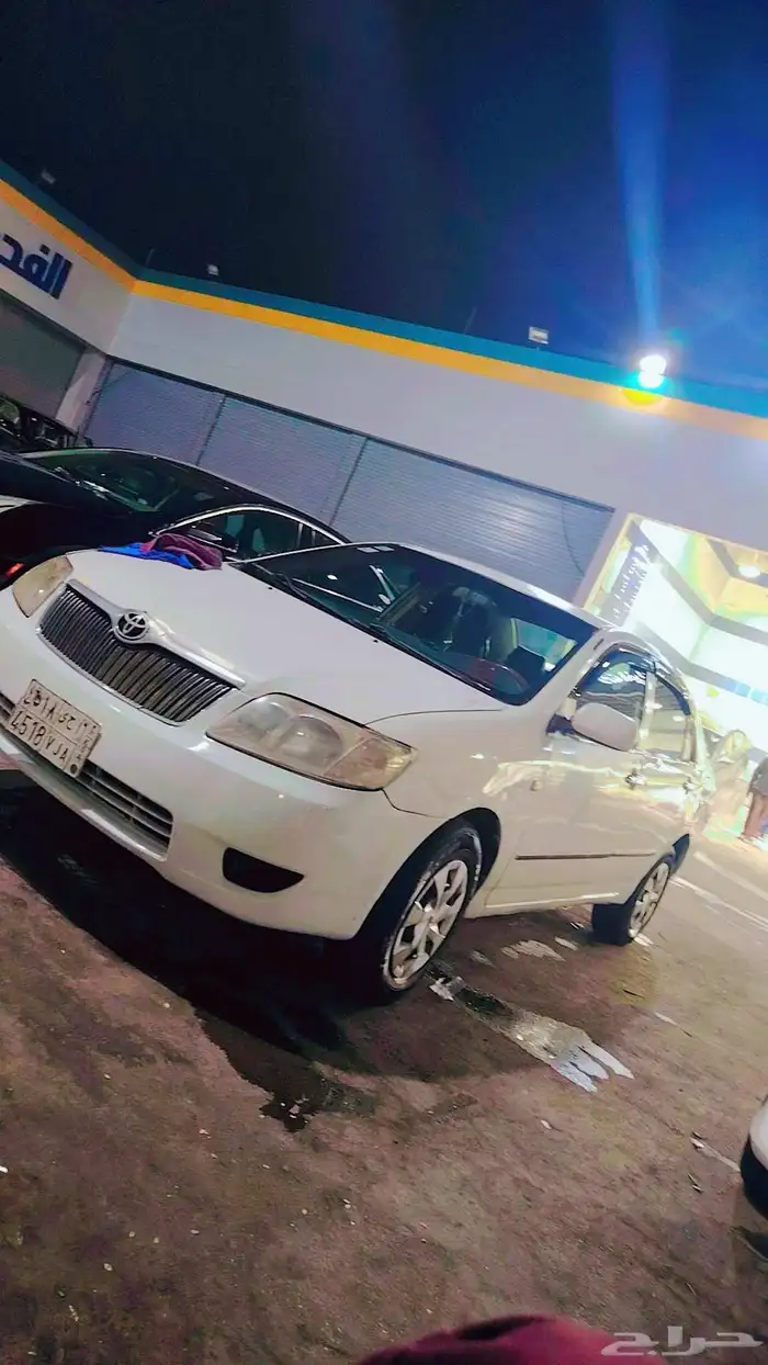 كرولا 2005 قير عادي السوم 15 مفحوص مجدد لايجيني الاالصامل 2