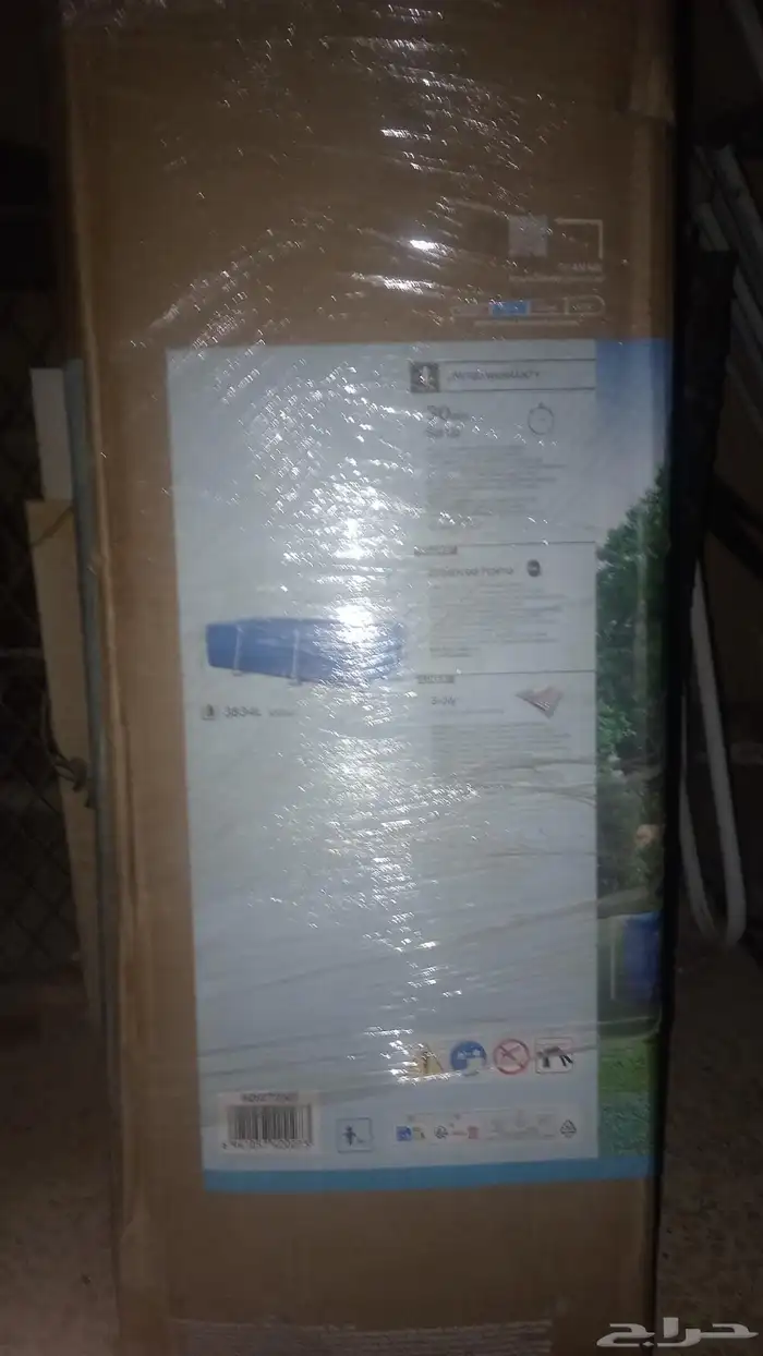 مسبح انتكس جديد بالكرتون لم يستخدم 0