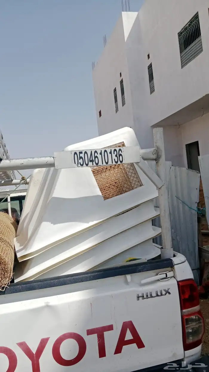 تركيب شبك مكيف خارجى غطاء شفات خارجى فبر جلاص طارد طيور 9