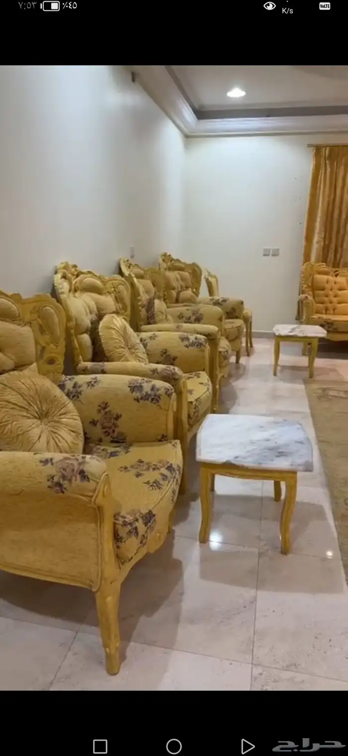 طقم كنب مستعمل 0