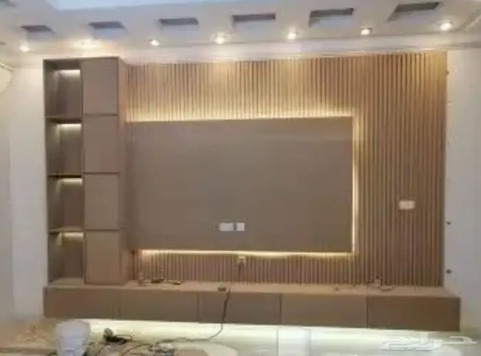 ديكورات داخليه بديل الشيبورد بديل الخشب شاشات 9
