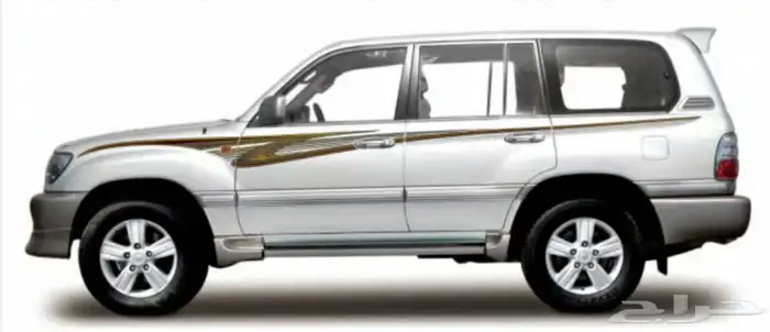 خطوط استيكرات 2007 لاند كروزر VXR 1