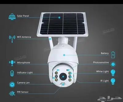 كاميرا مراقبه تعمل بالطاقة الشمسيه بشريحة 4g index
