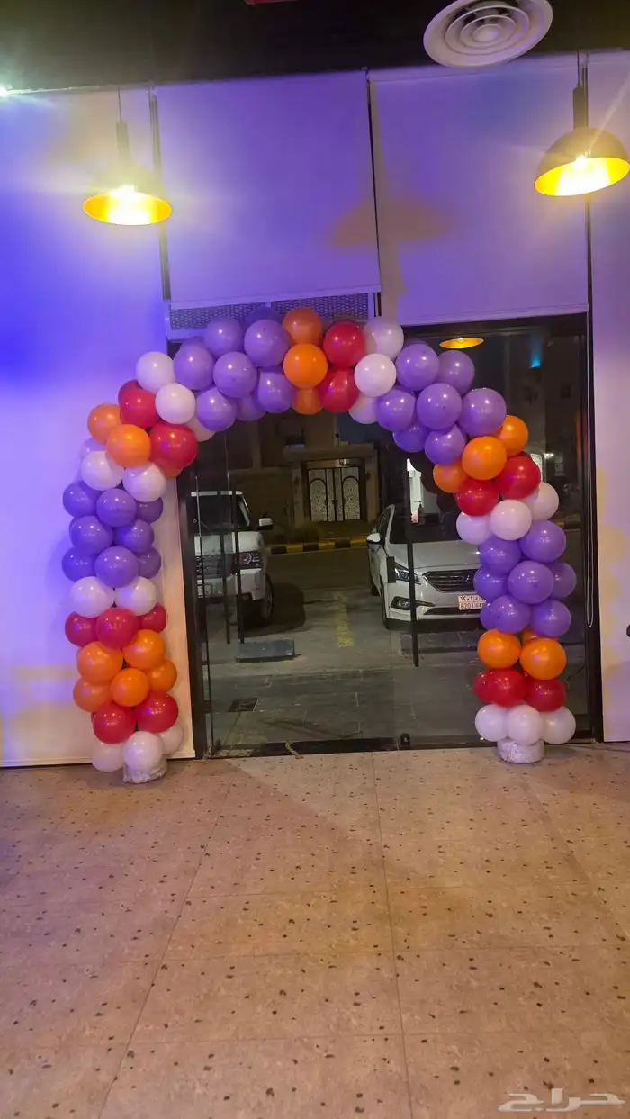 اضائات وبالونات للايجار خاصه بلافتتاحات 8