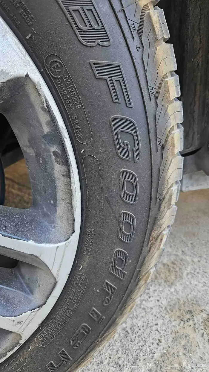 كفرات مقاس 18 60 245 بي اف جودرتش 1