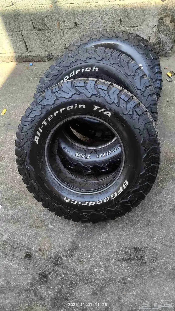 كفرات بي اف جدرتش 265 75 16تاريخ 2019 6