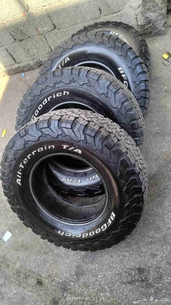 كفرات بي اف جدرتش 265 75 16تاريخ 2019 1