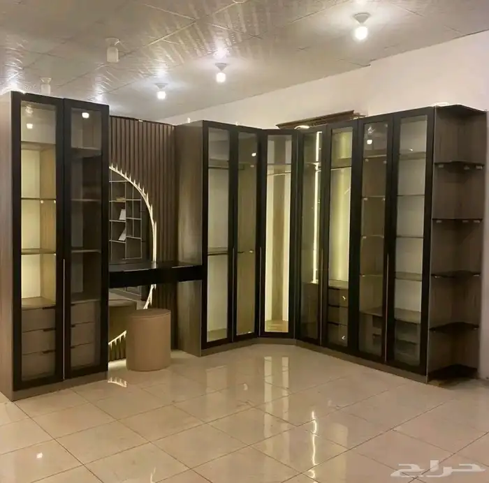 تفصيل غرف ملابس خزائن مبتكره 21